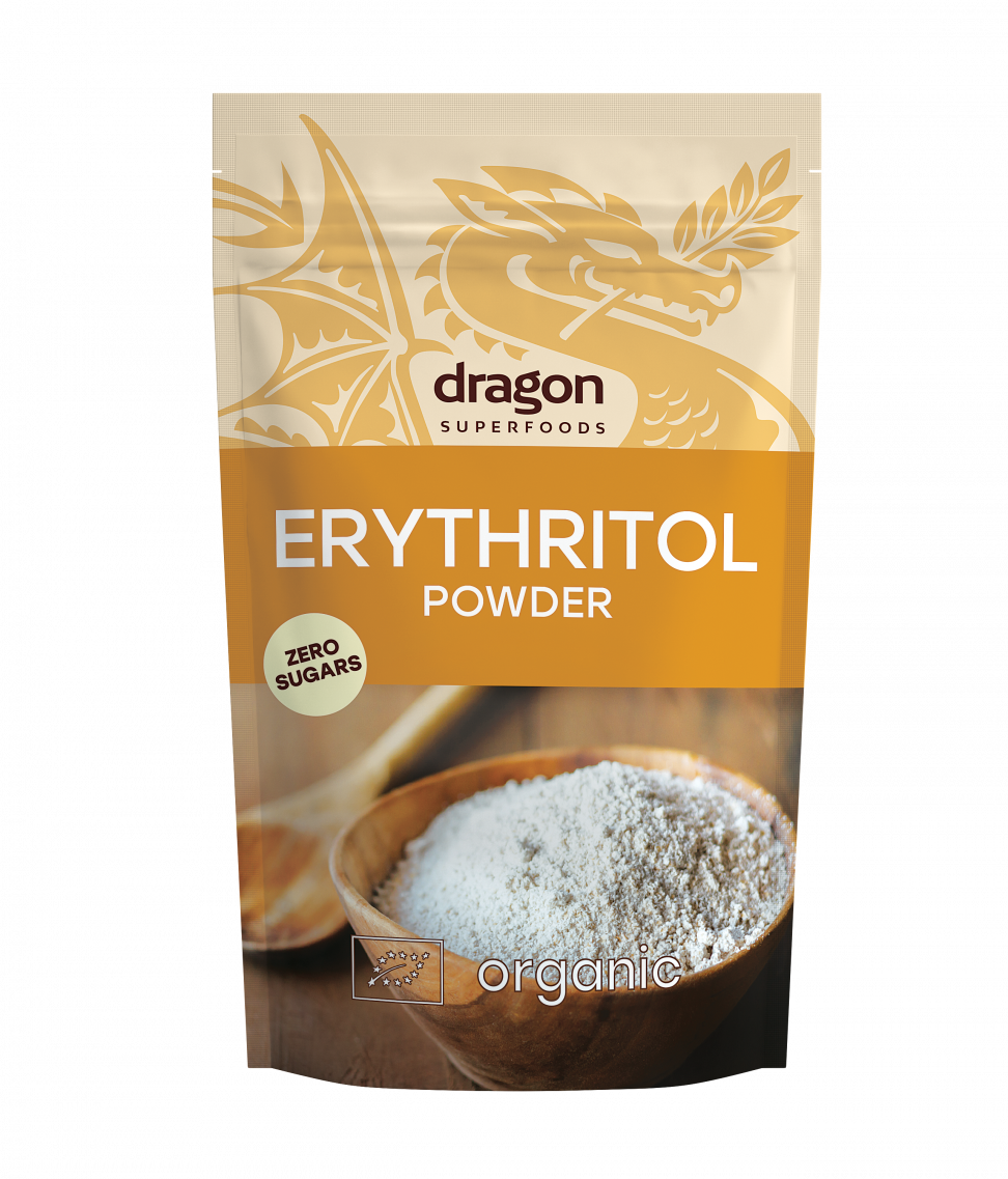 Organic Erythritol Diet Sugar 250gr - Dragon Superfoods