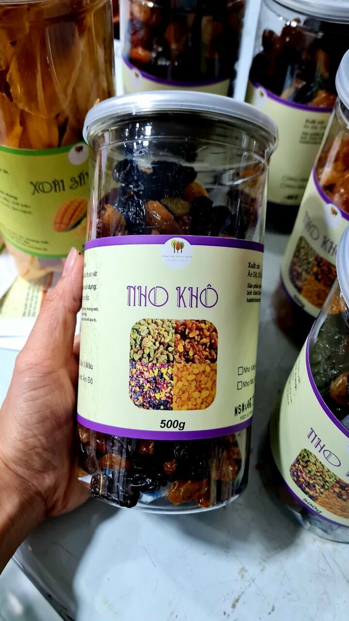 500g nho chile 3 màu