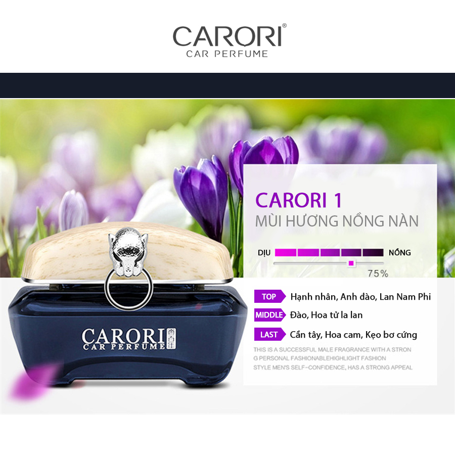 Nước hoa ô tô carori leopard jubilee 70ml