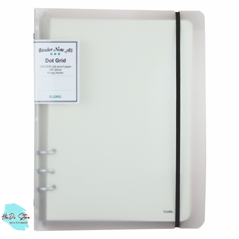 Klong sổ còng dot grid a5 - 100 tờ