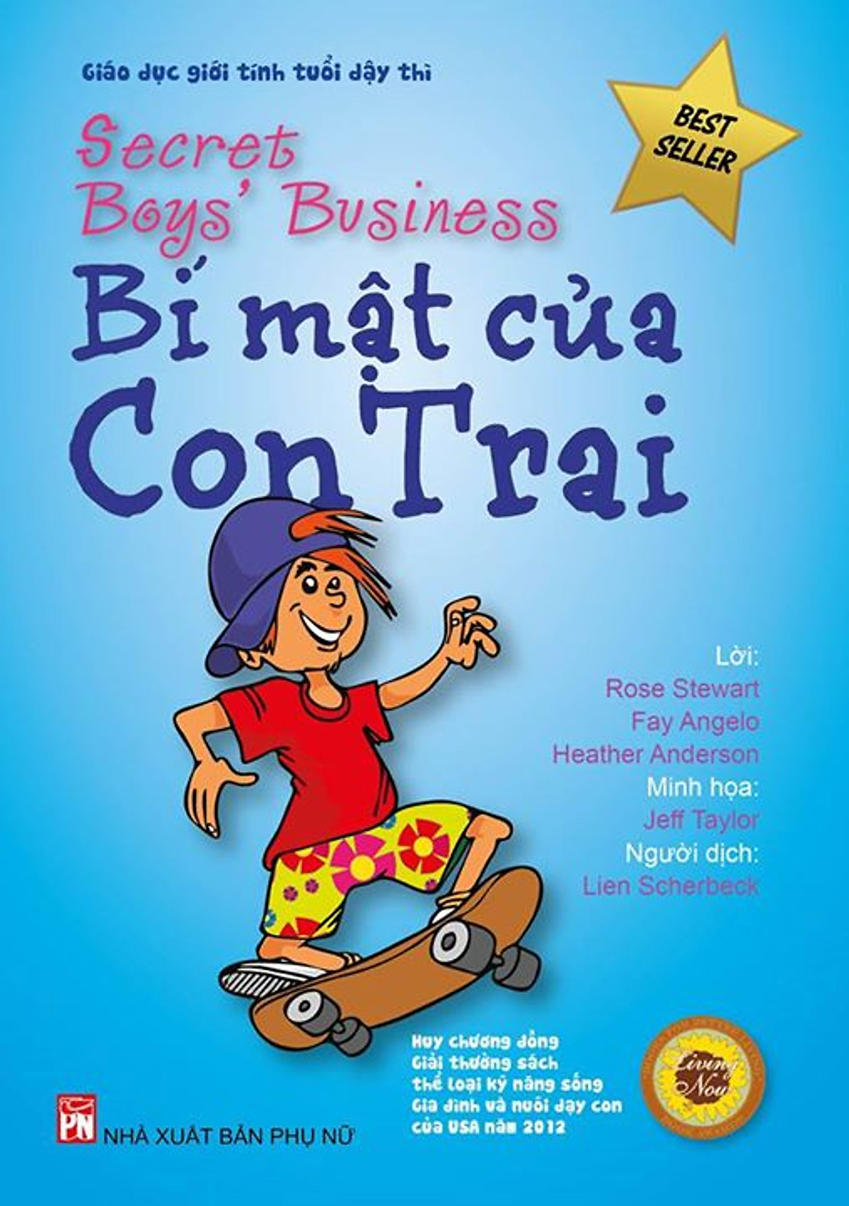 Sách - bí mật của con trai - nxb phụ nữ vn
