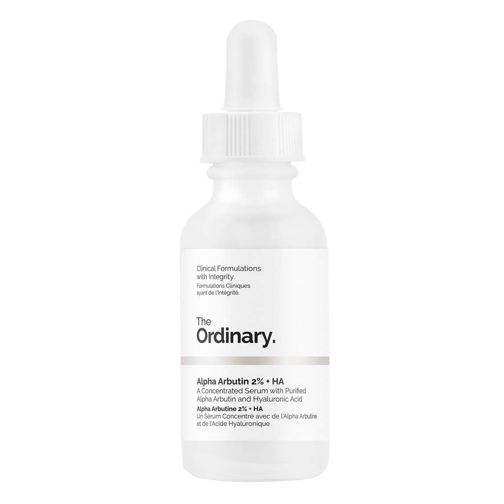 Tinh chất dưỡng trắng da Alpha Arbutin 2% + HA - The Ordinary