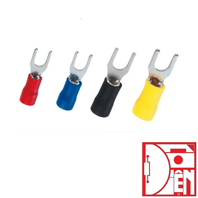 Đầu cos chữ Y, Đầu cos chẻ có bọc nhựa đủ các cỡ