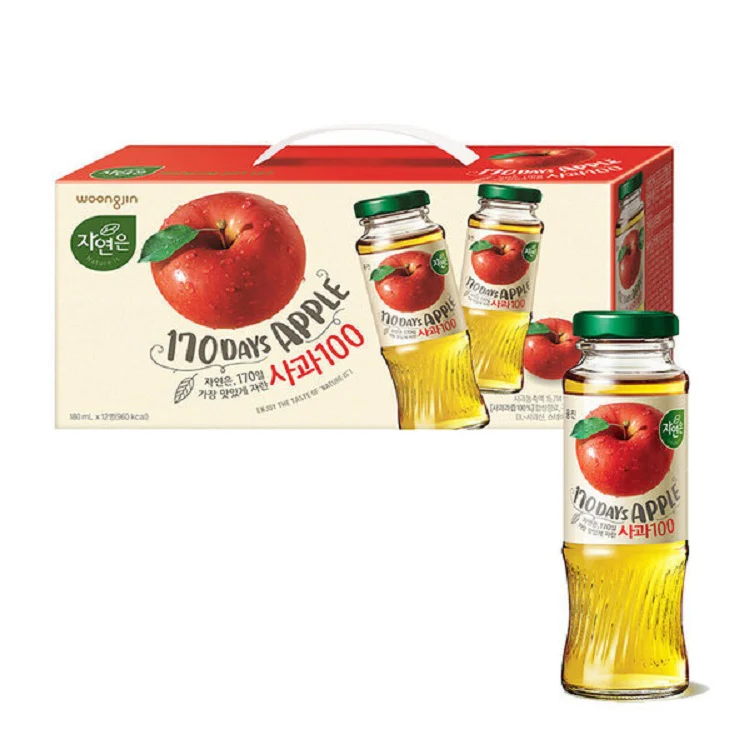 Nước Woongjin Ép Táo 180ml | Ktown Market