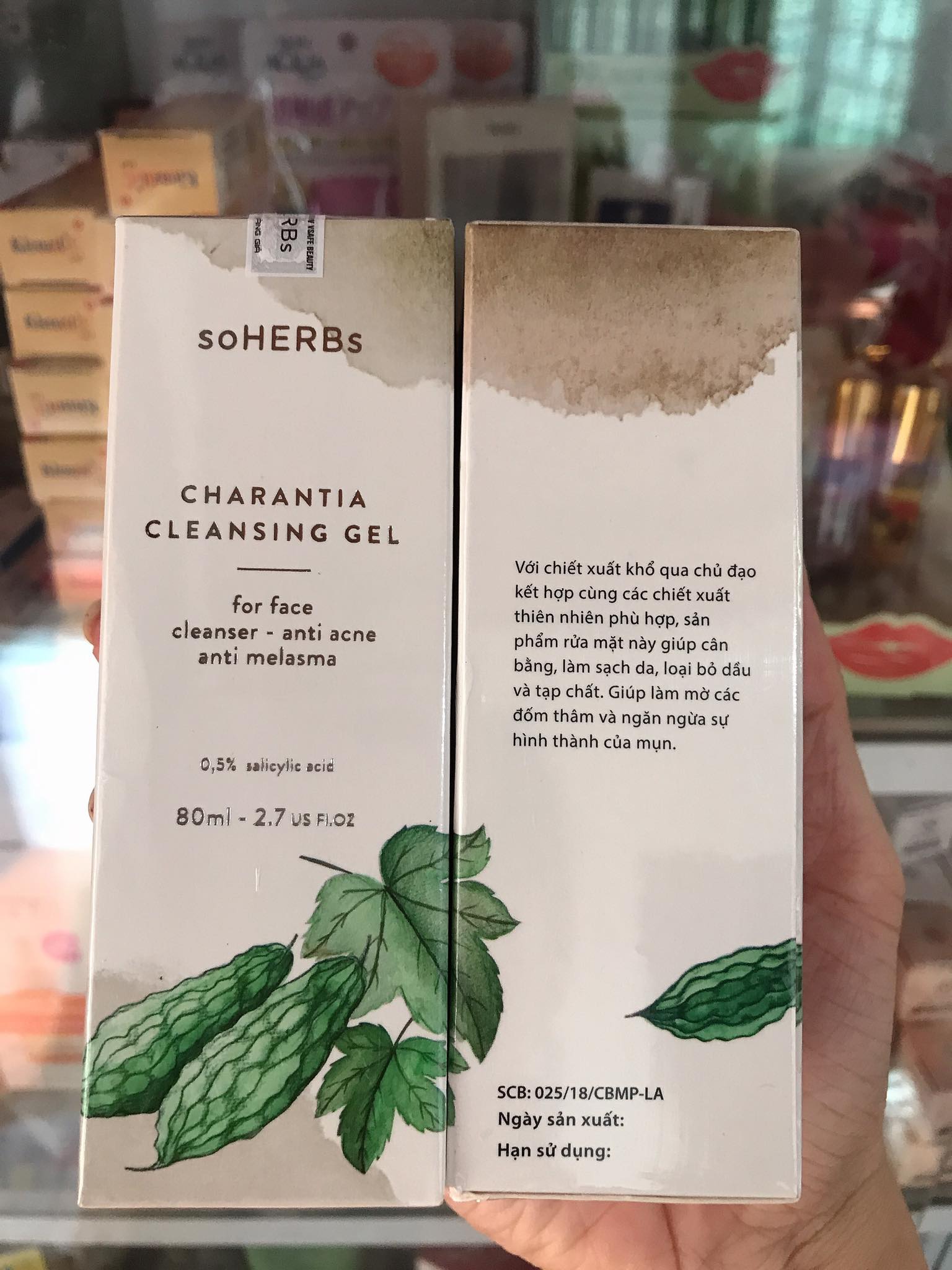 Sữa rửa mặt khổ qua soherbs