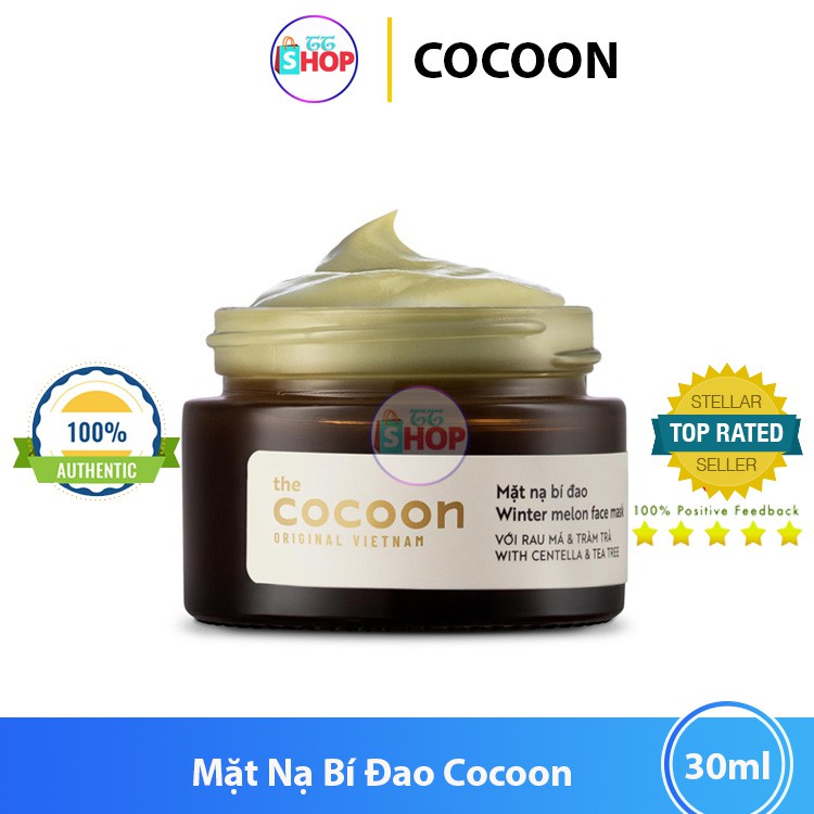 - Mặt Nạ Bí Đao Cocoon 30Ml