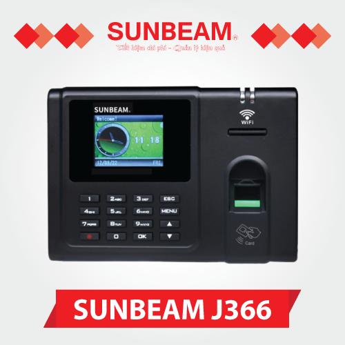 Máy chấm công vân tay và thẻ sunbeam j366 - hỗ trợ cài đặt từ xa 0564 547 504