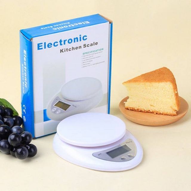 Cân Điện Tử Mini 5Kg (Cân Tiểu Ly B06) + Tặng Kèm 1 Đôi Pin Aa