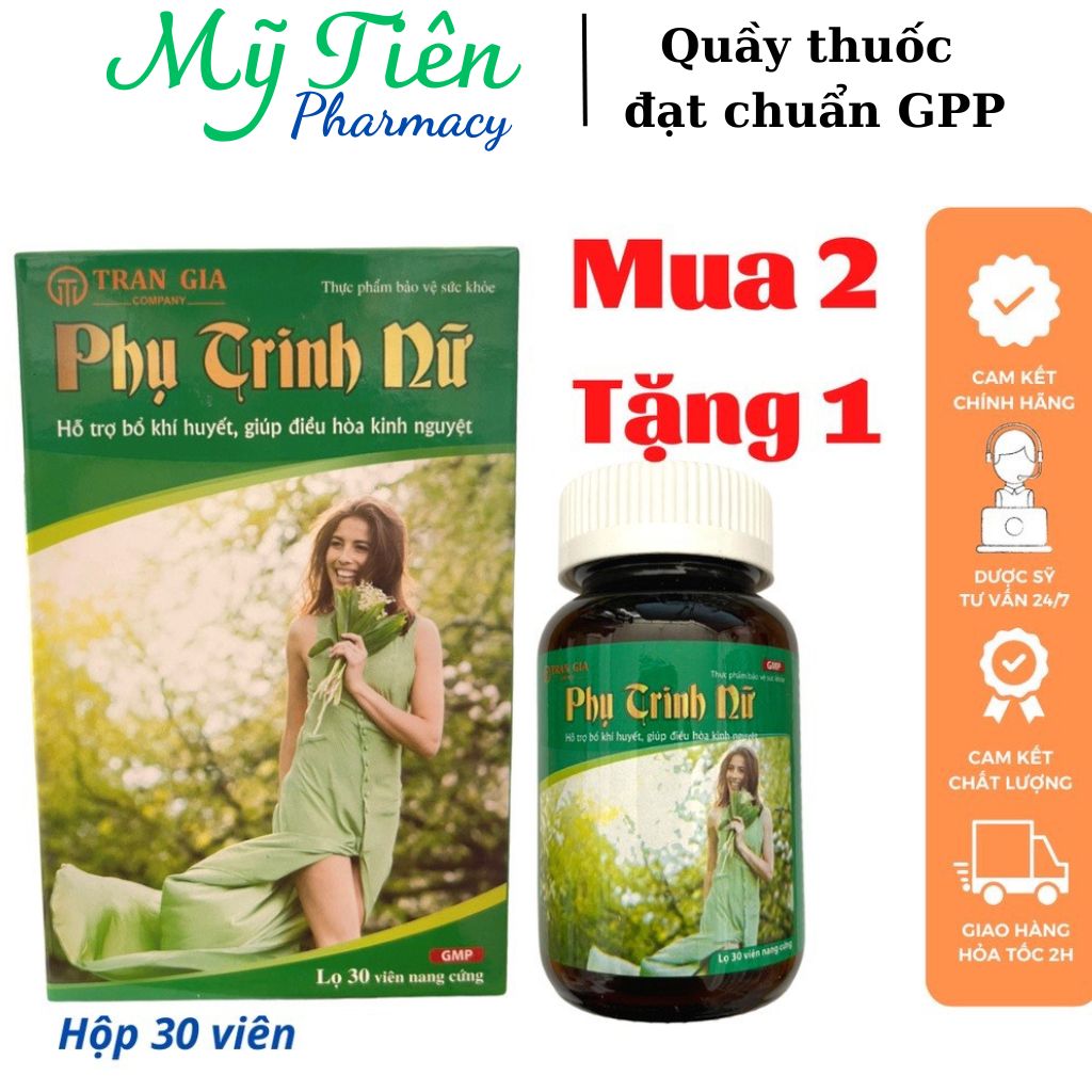 Trinh nữ hoàng cung Phụ Trinh Nữ. điều hoà kinh nguyệt - PTNKN