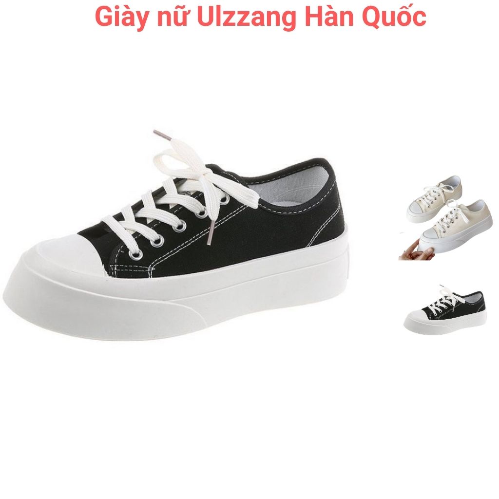 Giày nữ thể thao bánh mì độn đế 4cm hàng chất đẹp