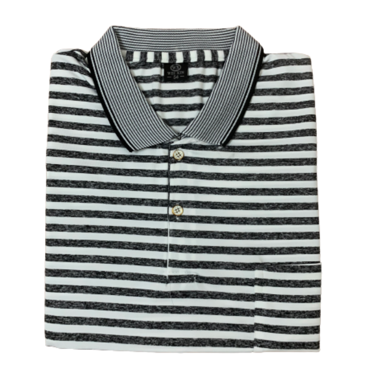 Men Middle sleeve cool soft cotton plain short sleeve polo shirt comfortable loose middle age men polo shirts, turn down collar tee shirts - 2