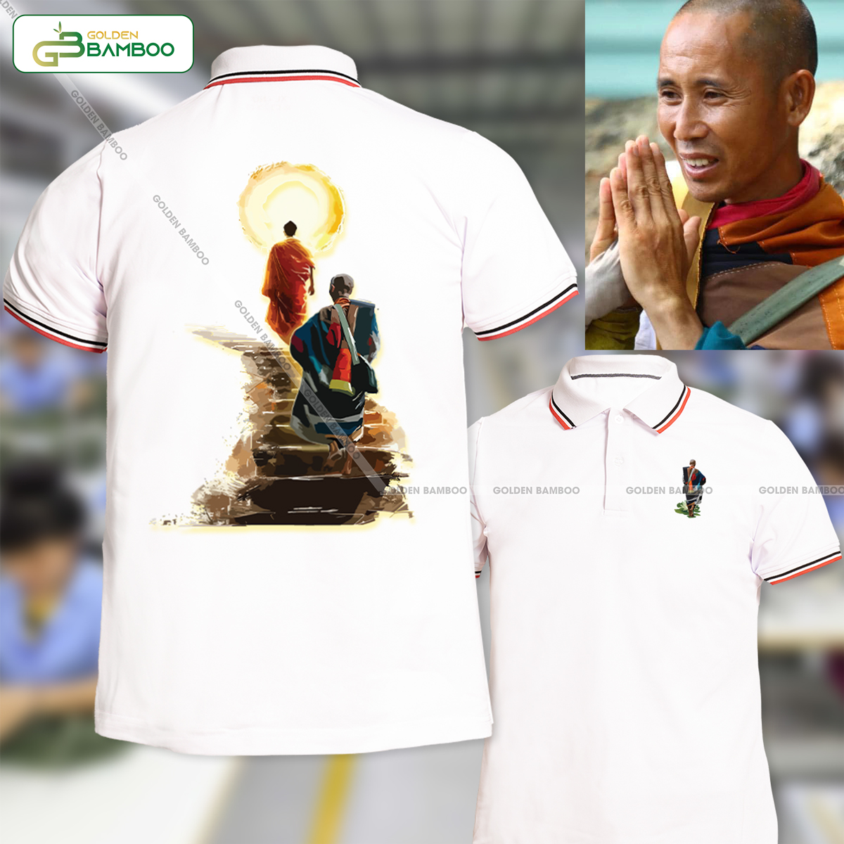 Áo thun Thích Minh Tuệ mẫu mới 2024, chất liệu mát, hình in bền bảo hành 3 tháng với mẫu áo thun Sư Minh Tuệ