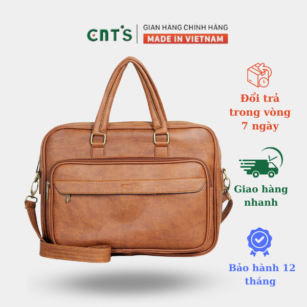 Cặp da công sở cnt hq17 thời trang cao cấp
