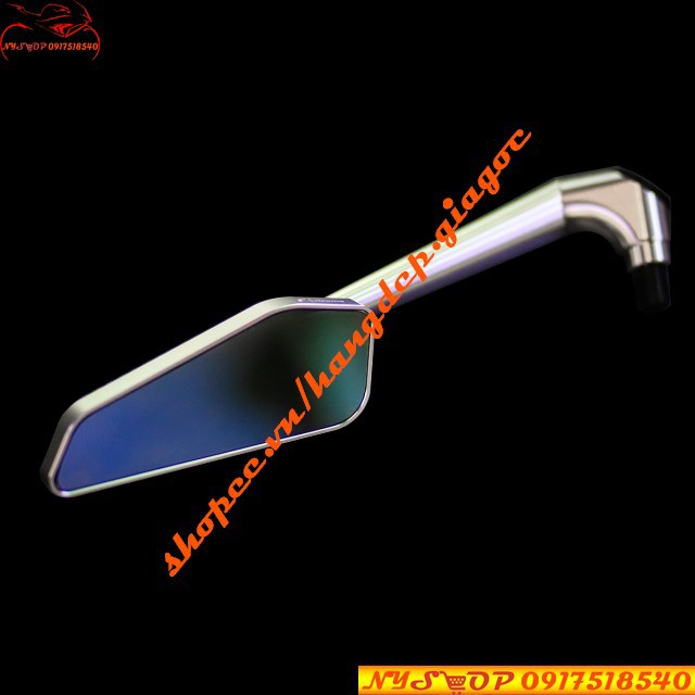 Gương chiếu hậu rizoma 744 chân gương xéo có ron