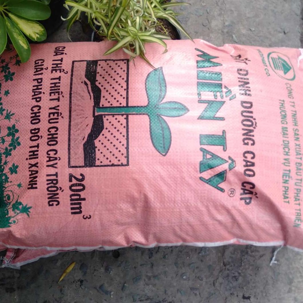 Đất dinh dưỡng cao cấp Miền Tây - Thể tích 20dm3