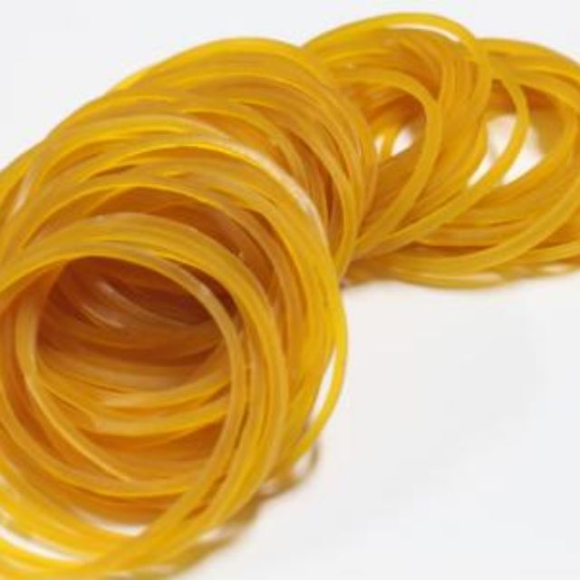 [ 500gr/Bịch ] Dây thun khoanh dẻo vàng - Dây thun khoanh Nhỏ - Trung - Lớn