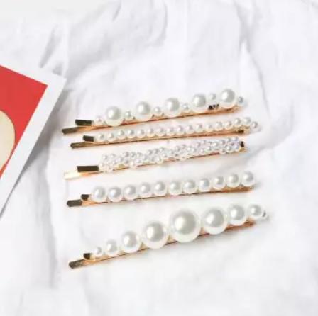 Set 5 kẹp mái đính ngọc cực xinh cho bạn gái - MKAC