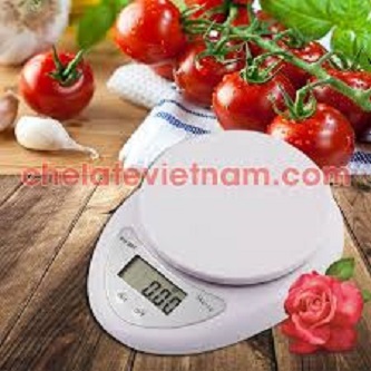Cân điện tử nhà bếp 5kg - cân chia thực phẩm nhà bếp - cân tiểu ly 5kg