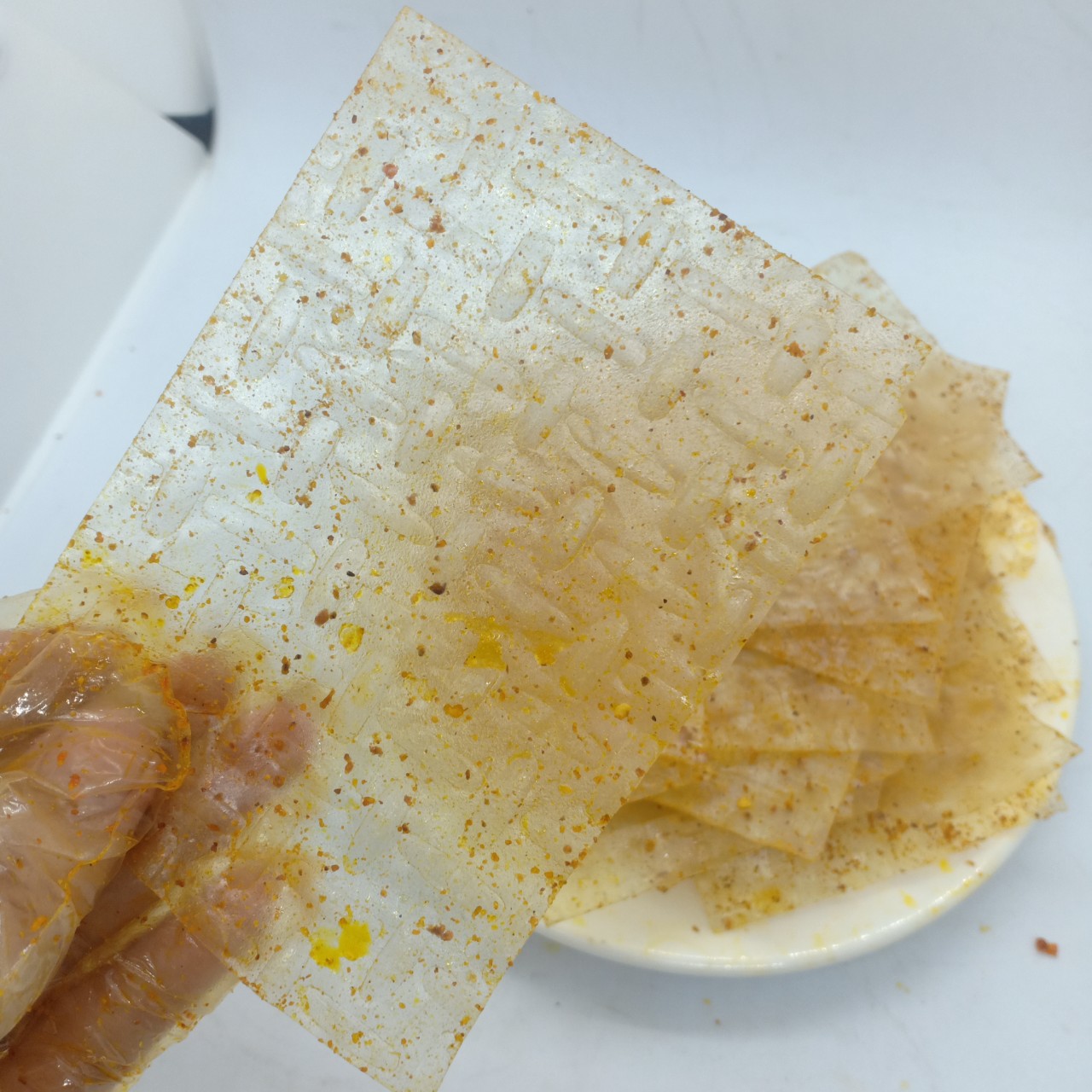 Bánh Tráng Muối Nhuyễn Xì Ke Vàng Tây Ninh 500g Loại Cay Siêu Ngon (NCFOOD) - ĂN VẶT