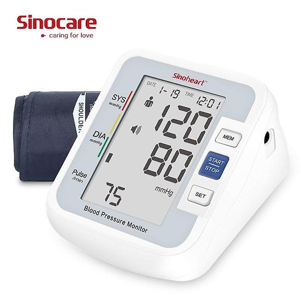 Máy đo huyết áp bắp tay Sinoheart - Sinocare  BH 3 năm 1 đổi 1 -Giọng nói
