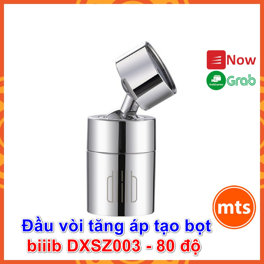 Đầu vòi nước tăng áp DiiiB DXSZ003 xoay ngang 360 và góc nghiêng 80 độ rửa chén tạo bọt, tiế - Minh Tín Shop