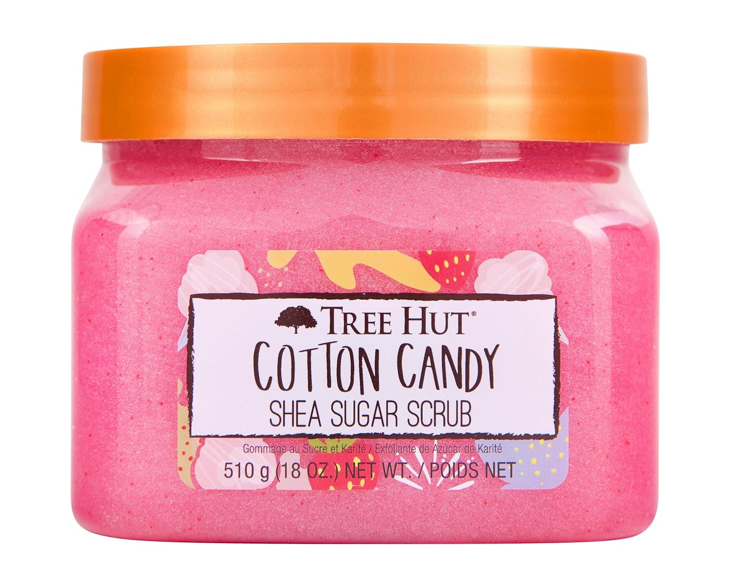 Tẩy tế bào chết cơ thể Tree Hut Shea Sugar Scrub Cotton Candy