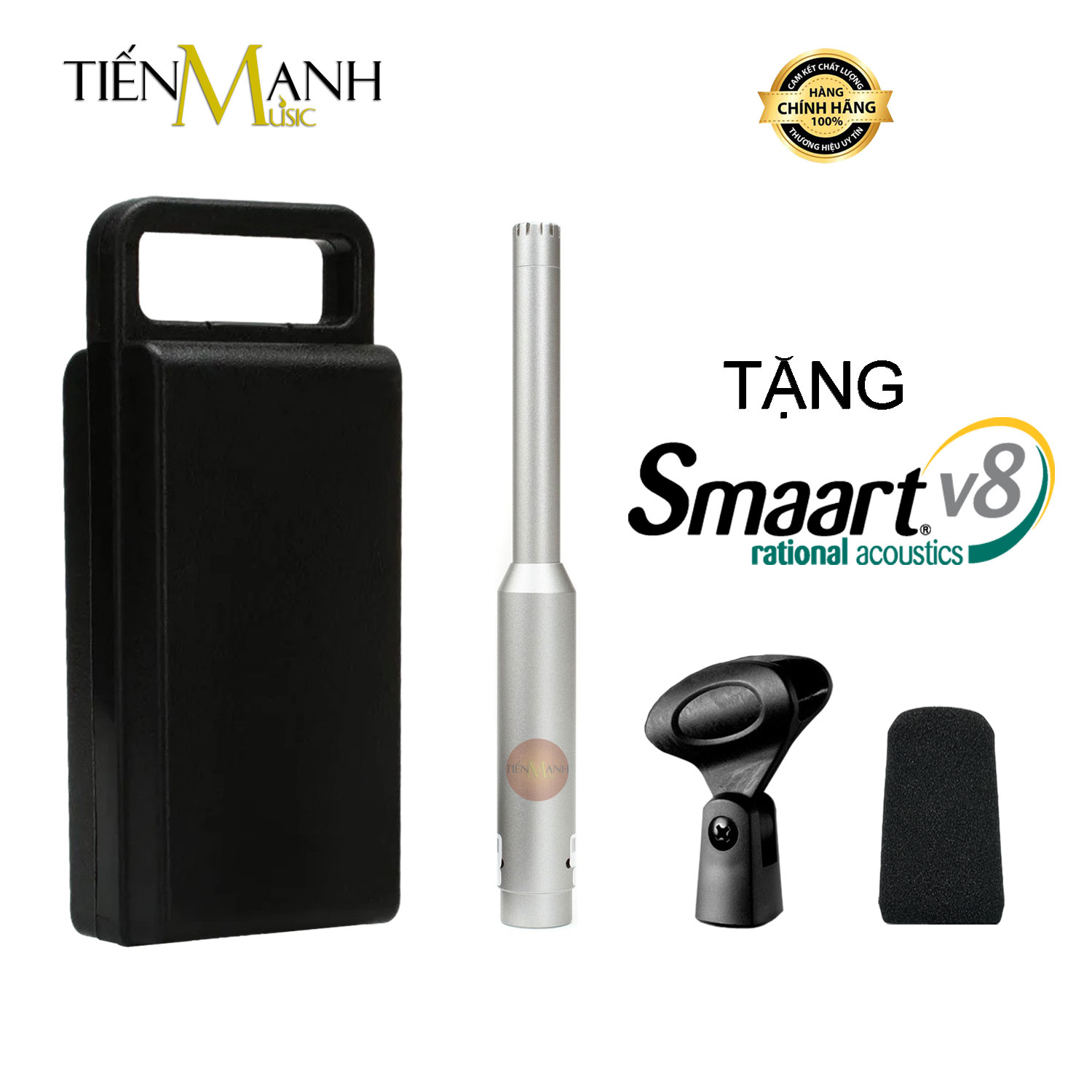 [Chính Hãng, Tặng Smaart V8] Micro RTA Đo Kiểm Đáp Tuyến Tần Số Âm Thanh Behringer ECM8000 - Mic Loa Pha Phase ECM 8000 Microphone