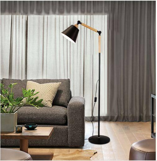 Đèn cây đứng - đèn sàn nội thất nhập khẩu cao cấp DC003 - tặng kèm bóng LED chính hãng