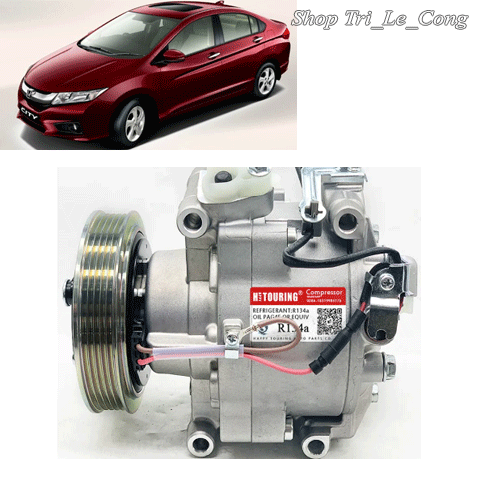 Honda City 2014-2018 2015 2016 Lốc lạnh xe hơi ô tô block cục máy nén khí điều hòa hàng bãi mới đời 2017 hàng Thái Lan Giá 4,291,834 Đồng*Miễn phí vận chuyển