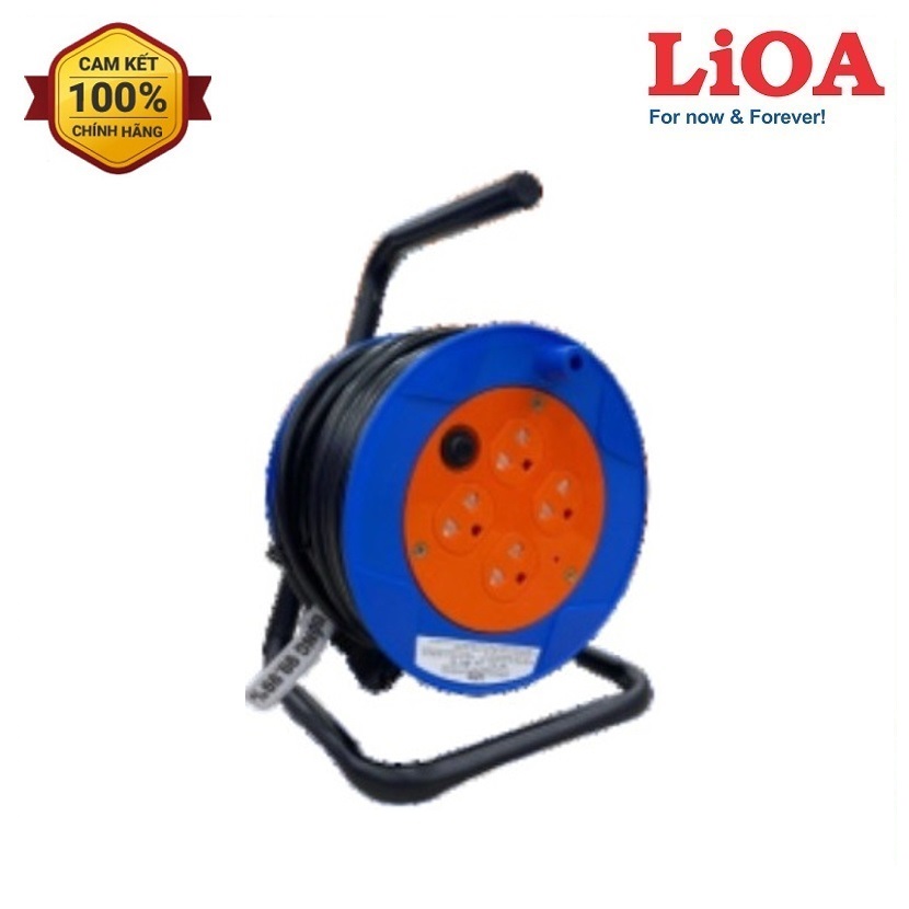 Ổ cắm Rulo LIOA QN15-2-15A ( 20m dây ) - Màu Ngẫu Nhiên