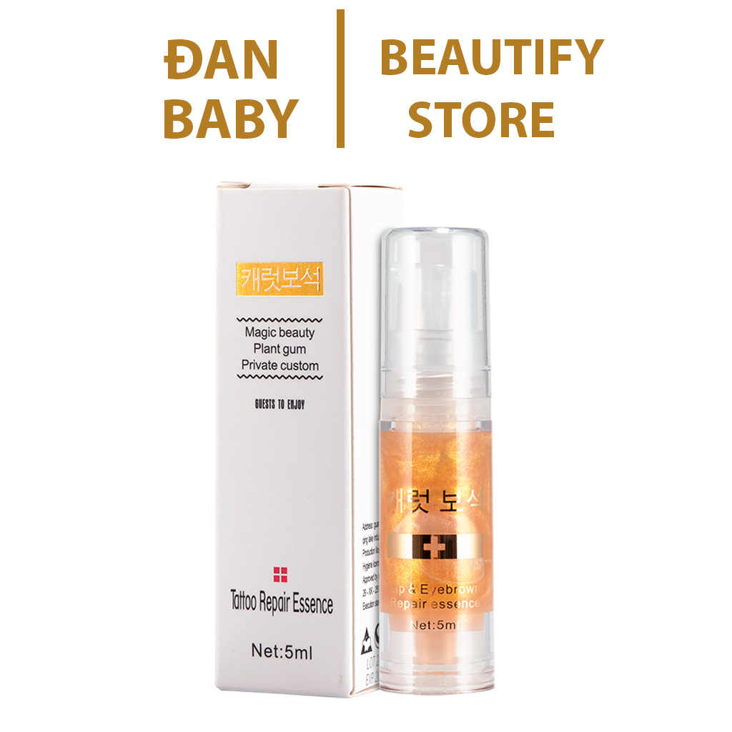 Dưỡng collagen hàn quốc, tinh chất vàng dưỡng môi sau phun xăm thẩm mỹ