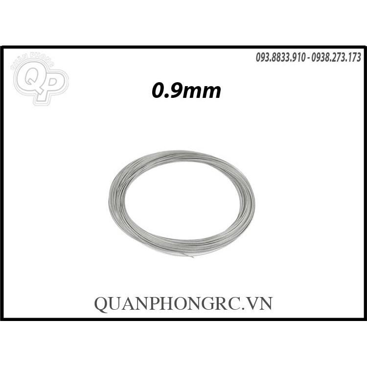 Thép kéo link servo 0.9mm / 1.2mm / 1.6mm dành cho máy bay điều khiển từ xa