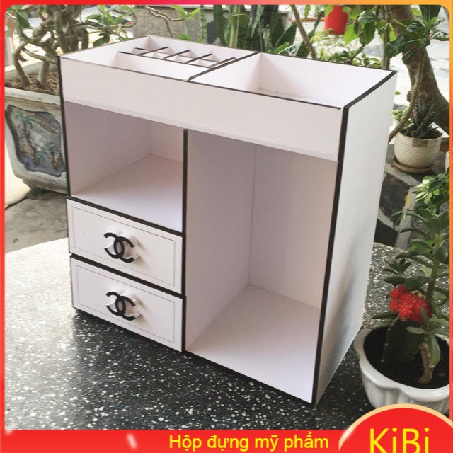 Khay tủ kệ đựng mỹ phẩm, trang sức size 30cm