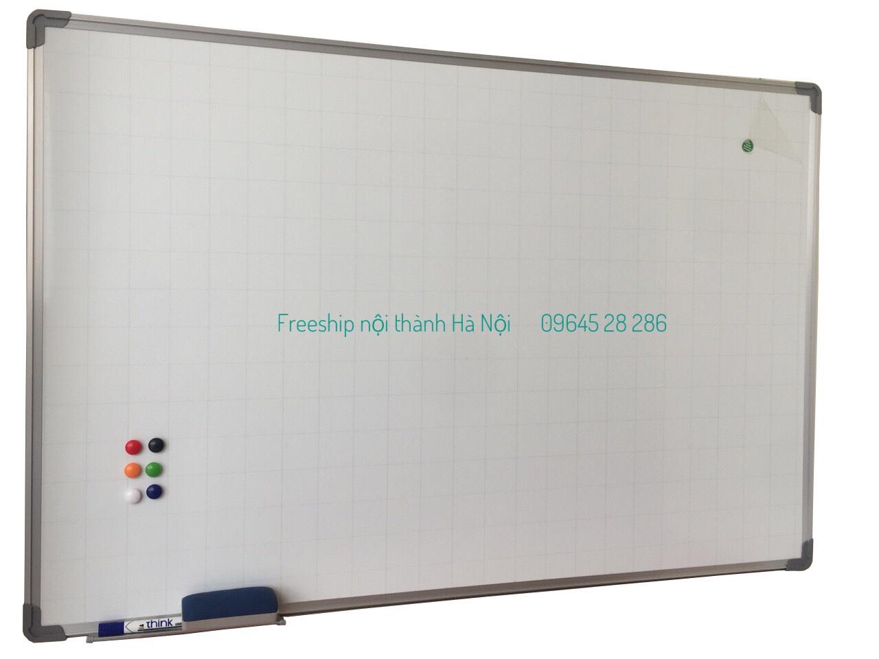 Bảng từ trắng Dongbu Hàn Quốc 60x100 cm Tặng bút lông,bông lau, nam châm