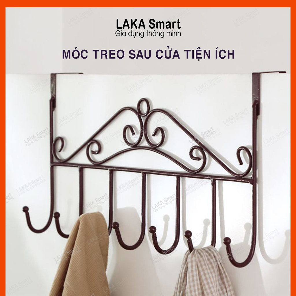 Móc Treo Cửa Móc Treo Quần Áo Gắn Sau Cửa, Móc Treo Đa Năng LK-21