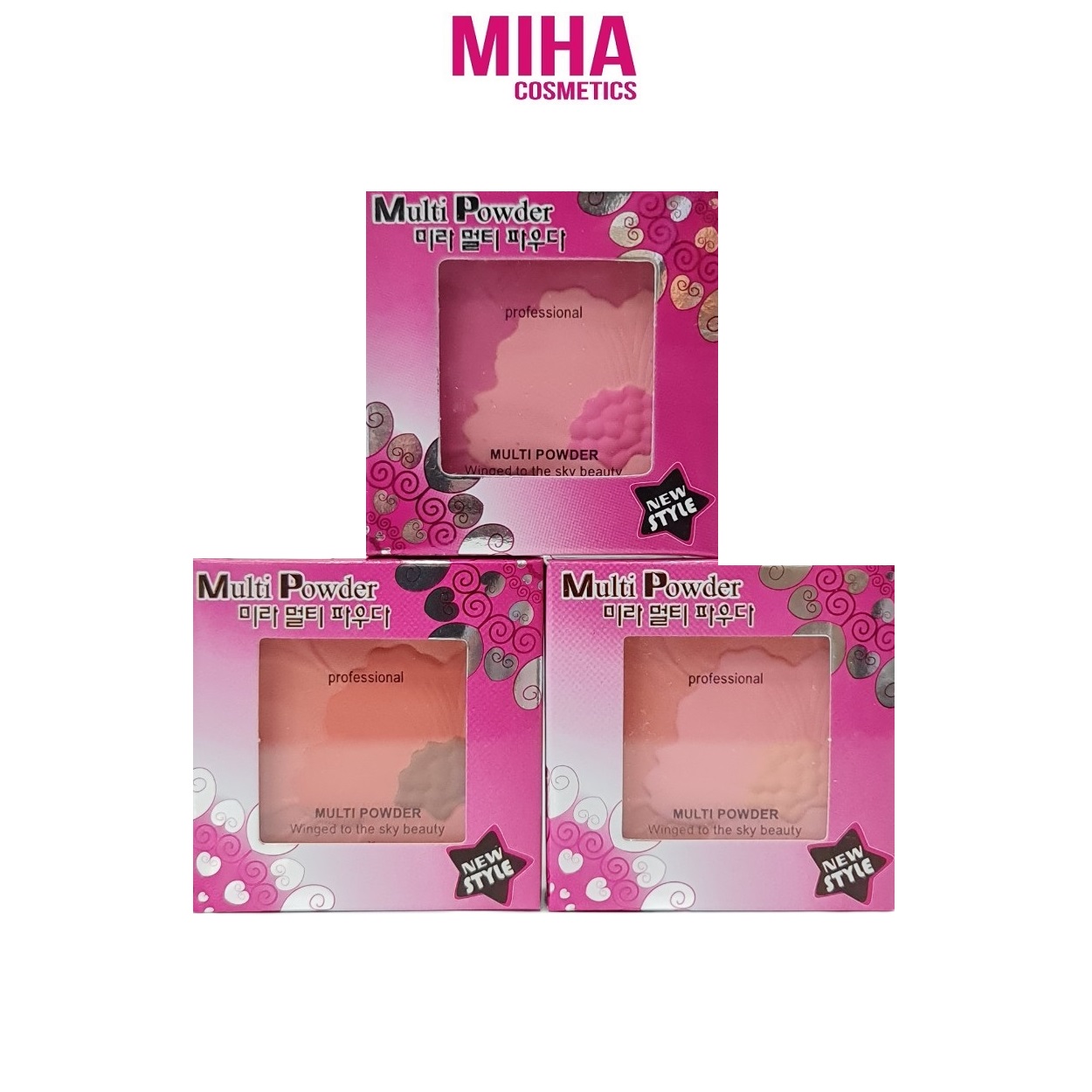 Phấn má hồng mira multi powder 12g hàn quốc