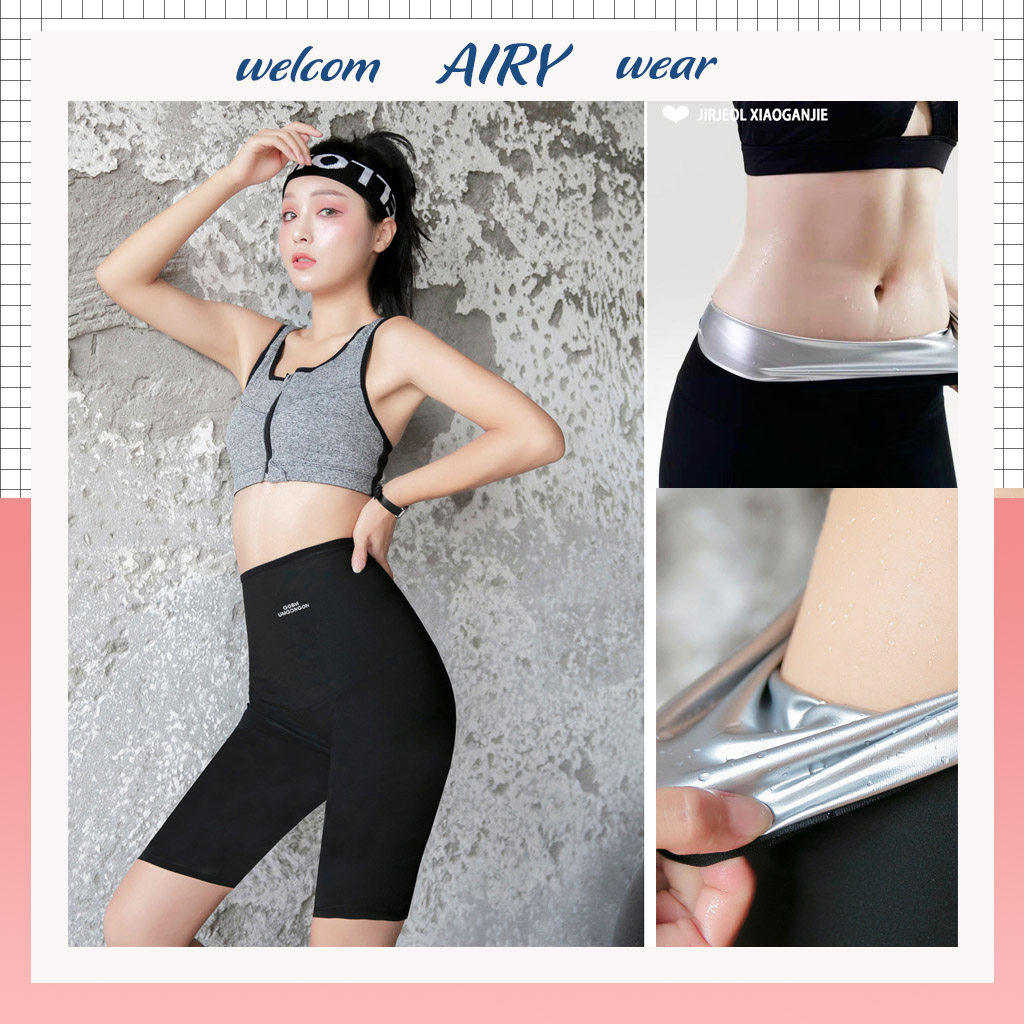 Quần tan mỡ bụng, quần sinh nhiệt giảm mỡ bụng , quần tập gym , thể dục hiệu quả mã 08