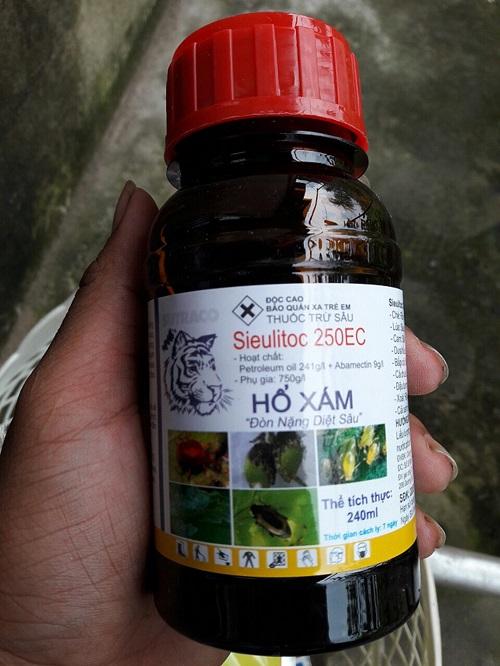THUỐC TRỪ SÂU Sieulitoc 250EC