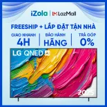 [GIAO TẠI HCM] 86QNED80ASA - Smart Tivi LG QNED AI 4K 86 Inch 86QNED80ASA - Màn hình 86 inch siêu lớn, Bộ xử lý α7 AI 4K Gen8 mạnh mẽ, Công nghệ 4K Super Upscaling nâng cấp, Dynamic QNED Color tái tạo dải màu rộng lớn, AI Magic Remote trực quan