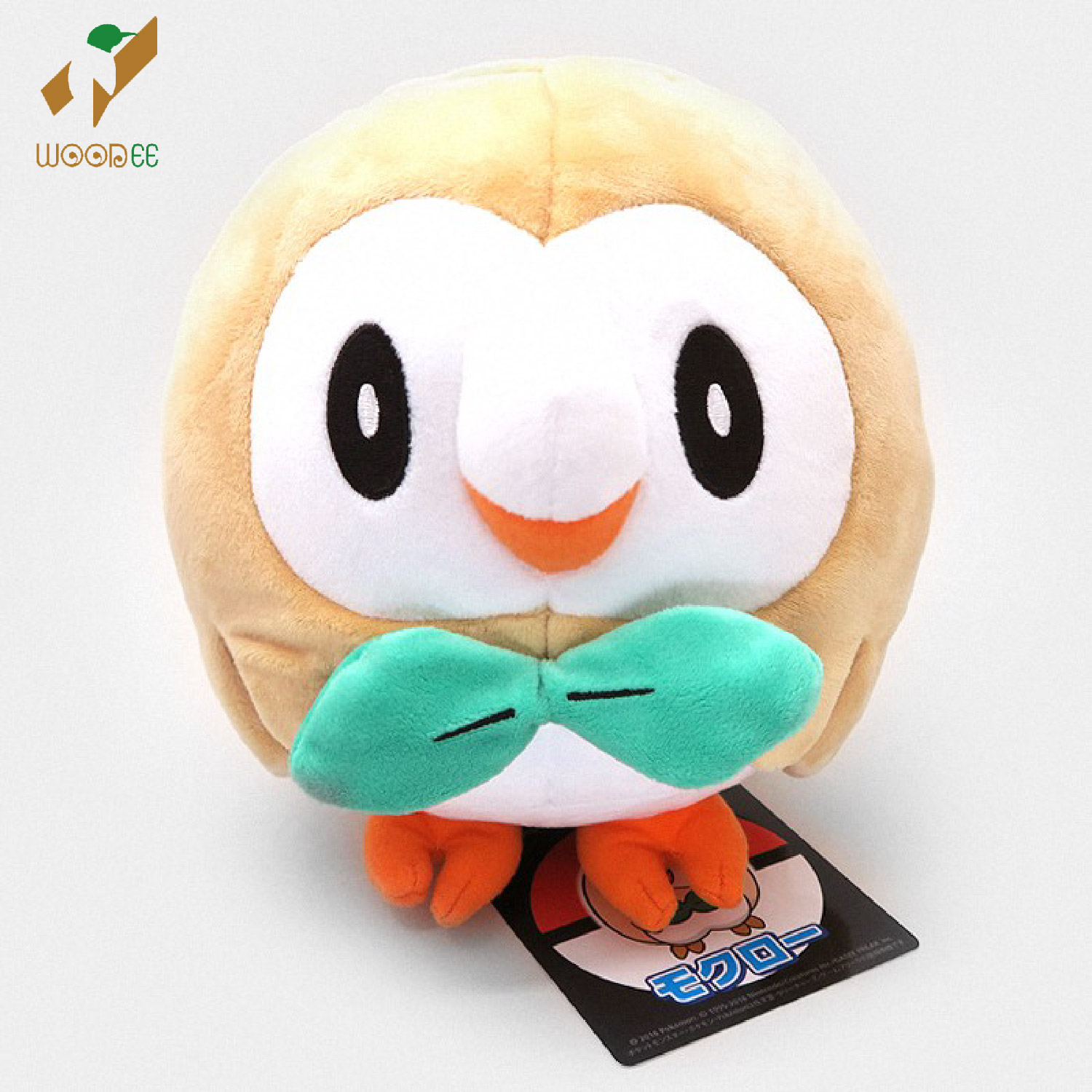 Gấu bông pokemon chim Rowlet 20cm