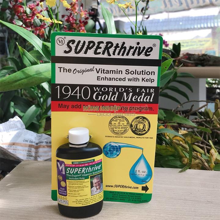 Dung dịch tăng trưởng cho lan Superthrive 60ml