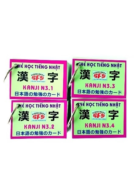 Flashcards Thẻ Học Tiếng Nhật Kanji N3