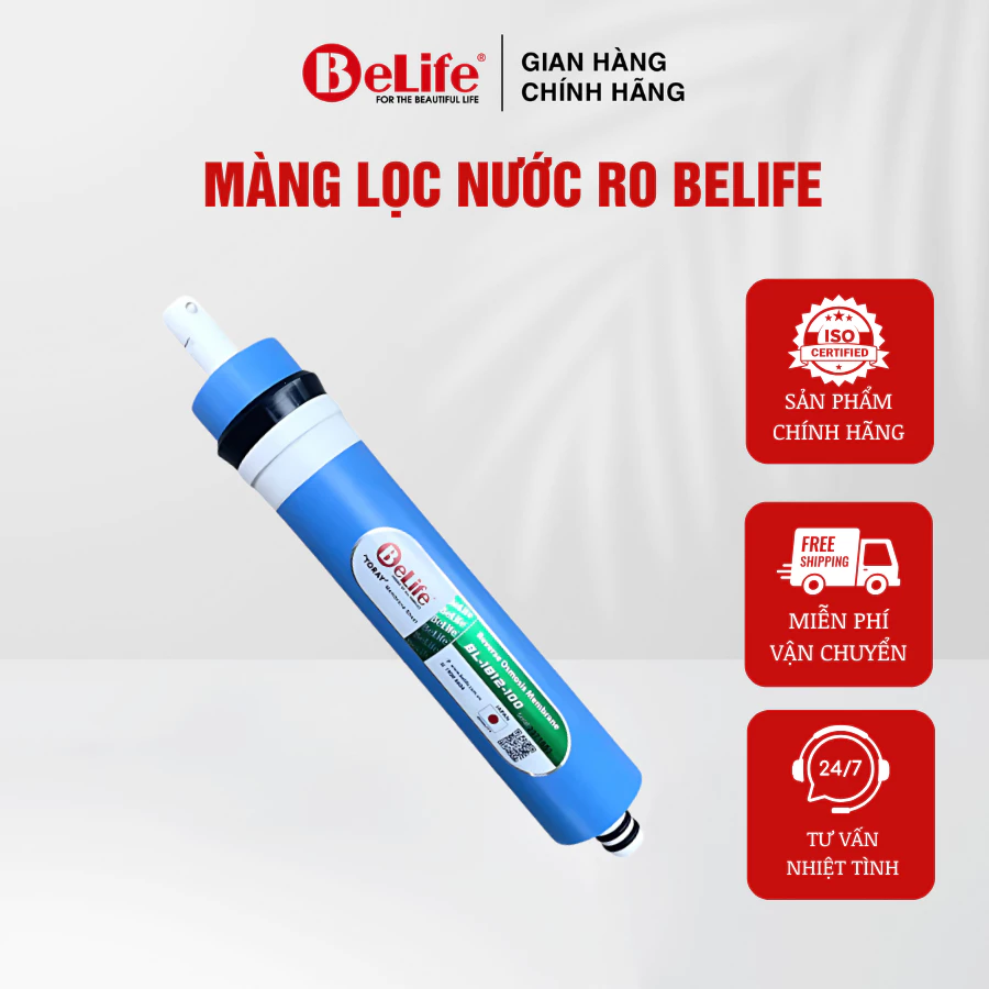 Màng lọc nước RO Belife , màng lọc nước ro sử dụng cho mọi loại máy lọc nước , lõi lọc nước số 4