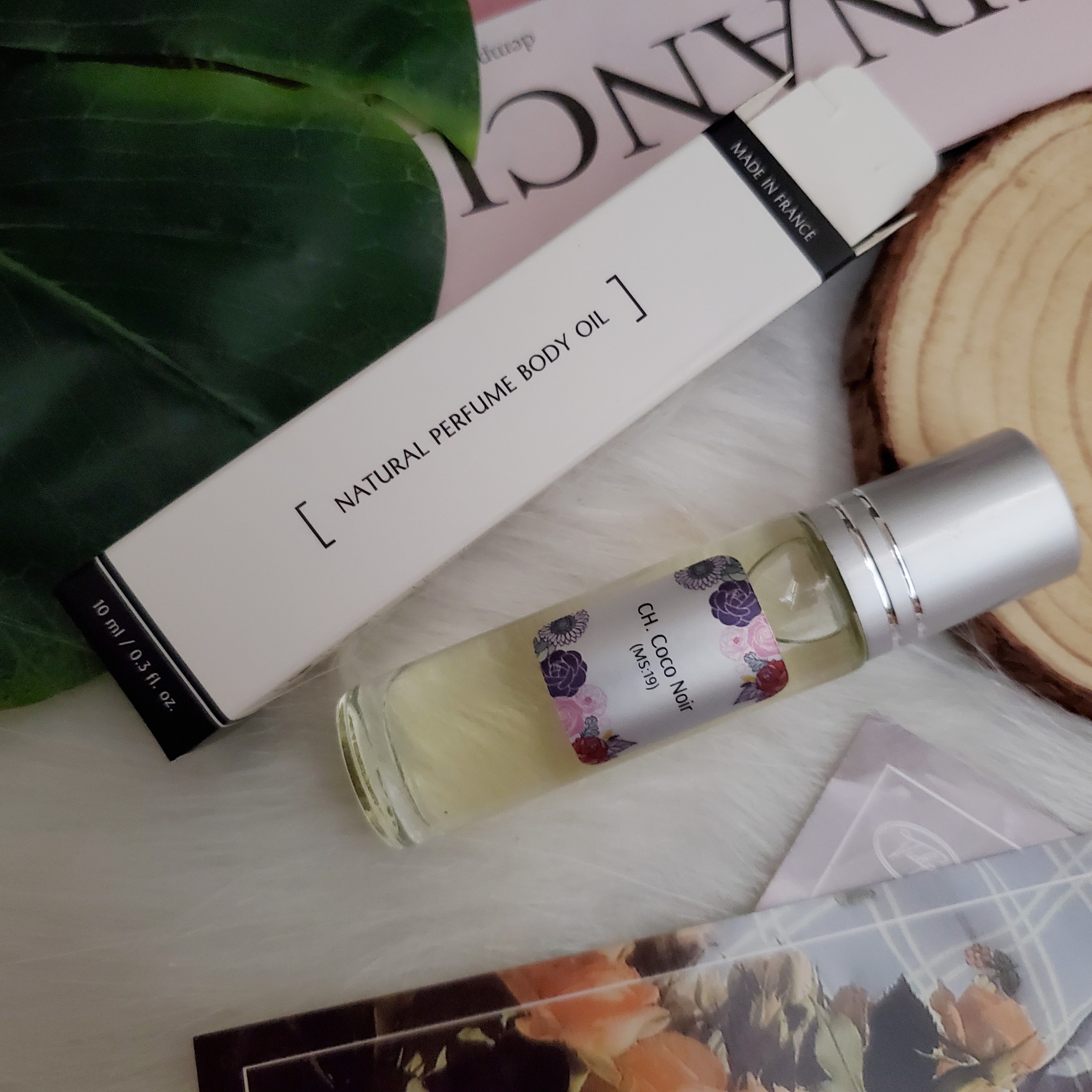 Tinh Dầu Nước Hoa nữ Coco Noir 10ml. Bí ẩn quyến rũ. Chai dạng lăn/Dạng xịt