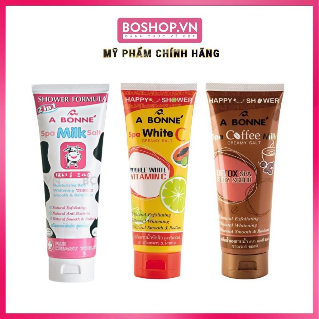 Muối tắm sữa tẩy tế bào chết a bonné spa 350gr