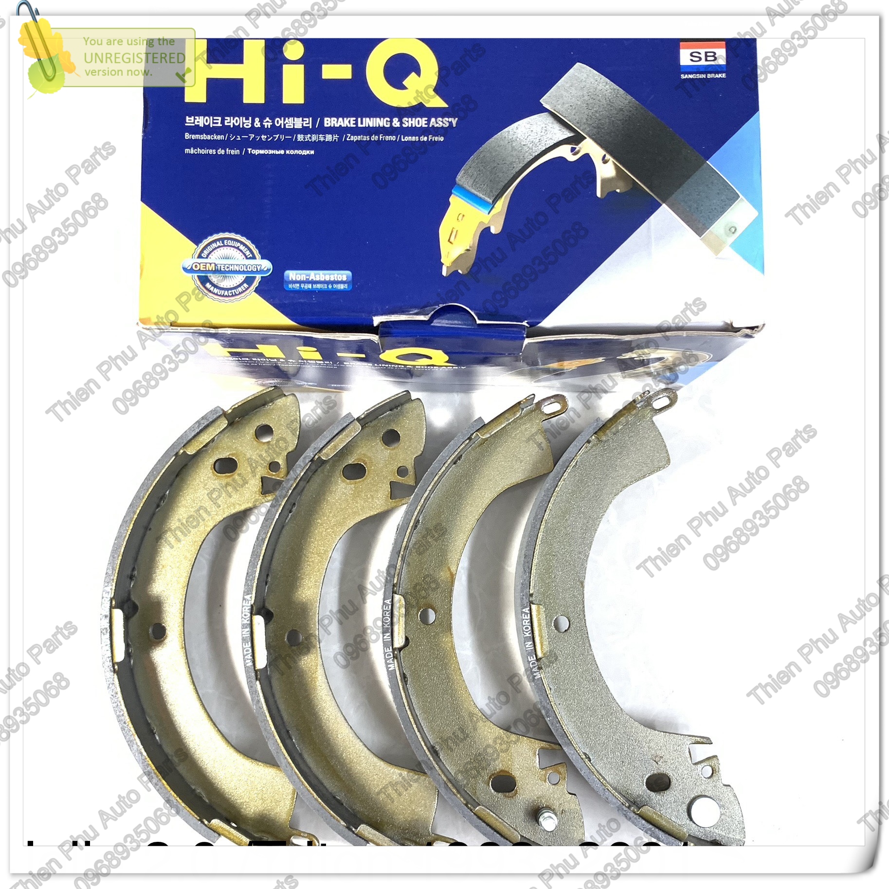 Hi-Q genuine brake pads for Mitsubishi Jolie , Triton 93-01 - Pajero 83-00 , Zinger , L300 (94-03). Rear brake shoe. Brake shoe OEM: mb699017 mb699018 mb699019 mb4% 110 mb14114 mb238520 mb238521 mb238522 mb238523 mb587659 mb587660 mb587661 mn102271 mz98