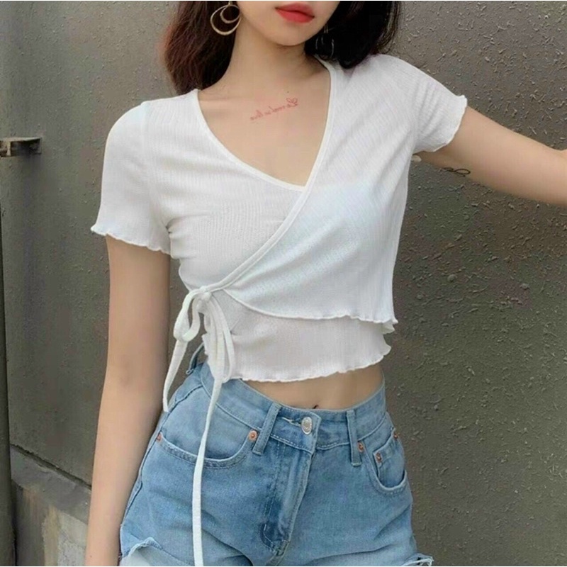 Áo gân cột eo yêu 17