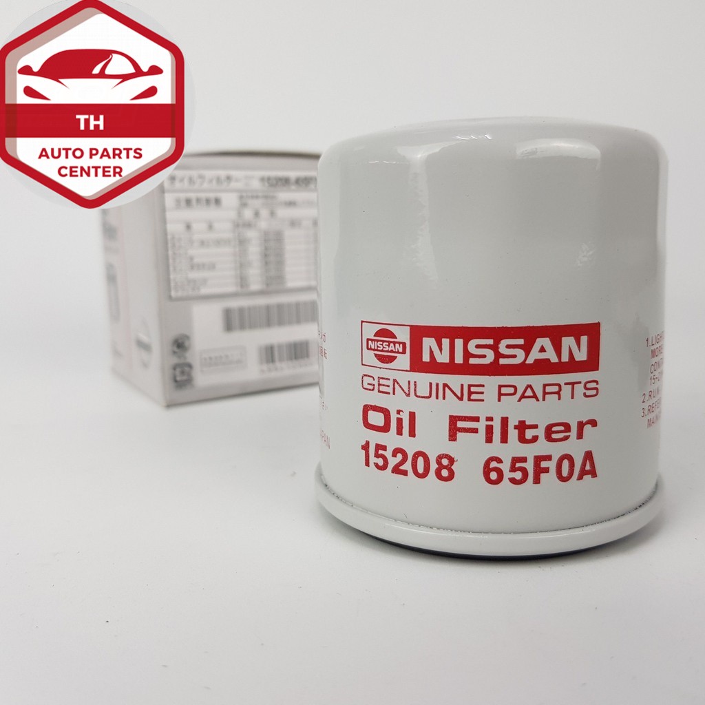 Lọc nhớt (lọc dầu) động cơ xe Nissan Teana, Sunny, X-Trail, Tiida, Livina (Mã: 1520865F0A/1520865F00) Giá 55,000 Đồng*Miễn phí vận chuyển