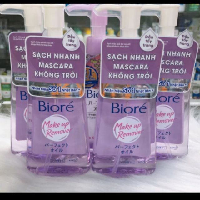 Dầu tẩy trang biore makeup remover perfect oil 150ml date 2022