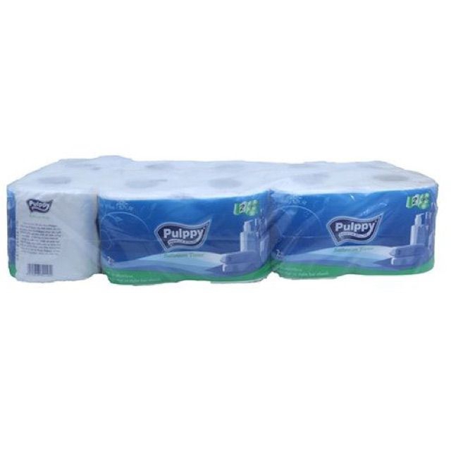 LỐC 10 CUỘN GIẤY VỆ SINH PULPPY QTP028